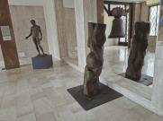 L'atrio del palazzo del Comune a Pesaro 